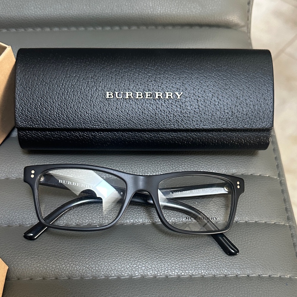 Burberry Black Men's Eye Glass Frame B 2223 3594